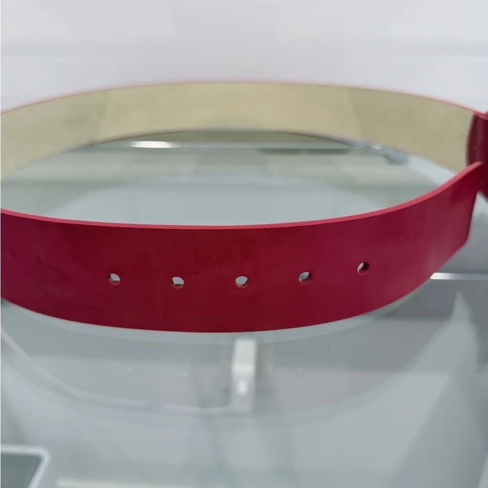 Nine West Leather Red Women's Belt